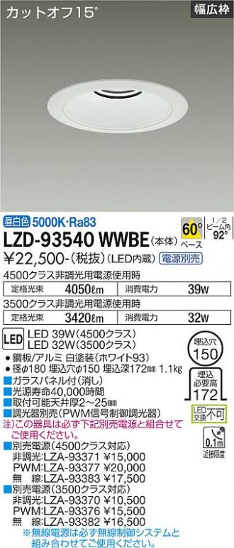 LZD-93540WWBE