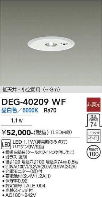 DEG-40209WF