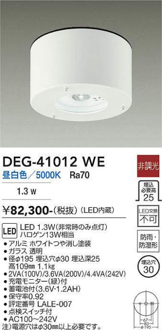 DEG-41012WE