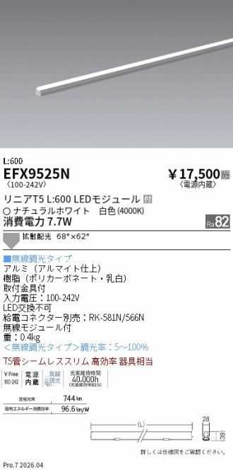 EFX9525N