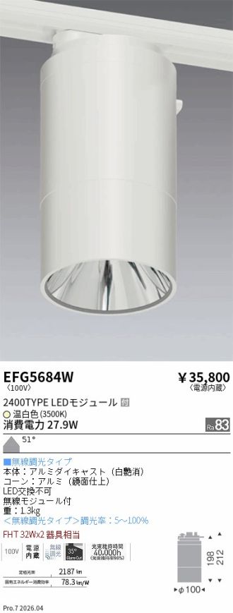 EFG5684W