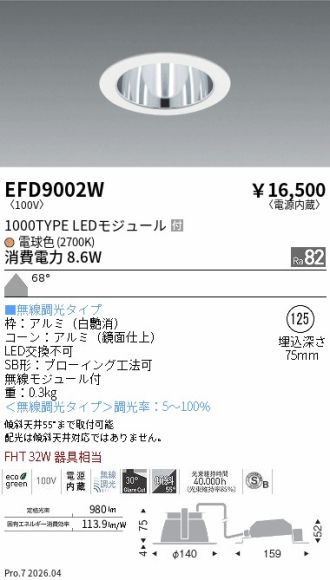 EFD9002W