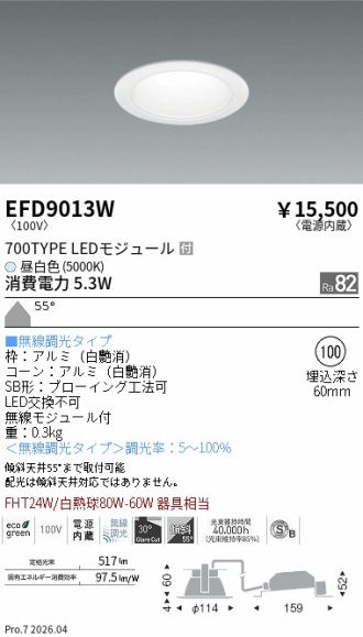EFD9013W