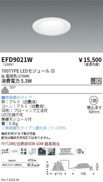 EFD9021W
