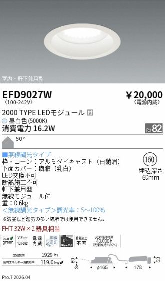 EFD9027W