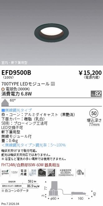 EFD9500B
