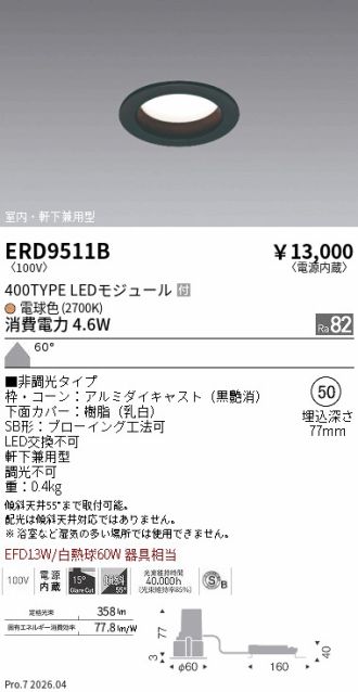 ERD9511B