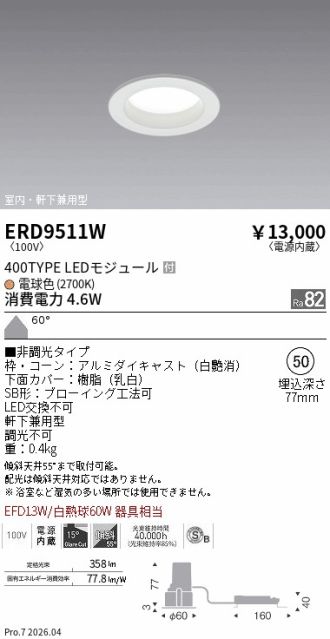ERD9511W
