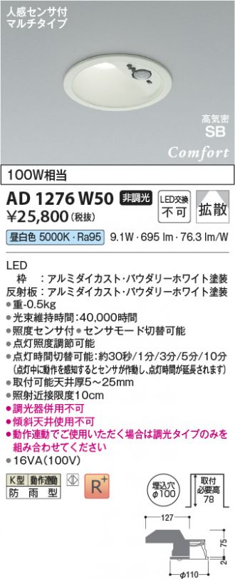 AD1276W50