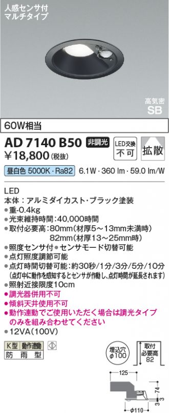 KAD7140B50