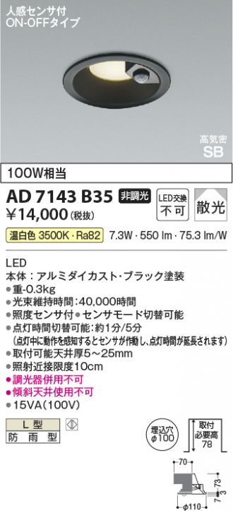 AD7143B35