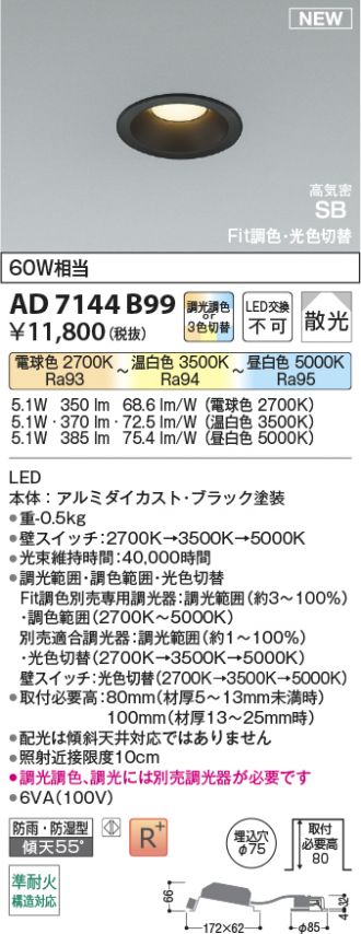AD7144B99