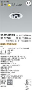 XD205029W...