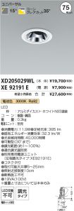 XD205029W...