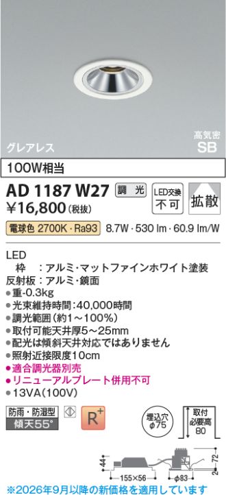 AD1187W27