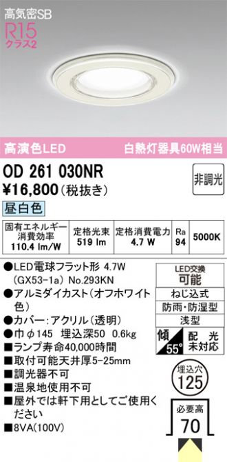 OD261030NR