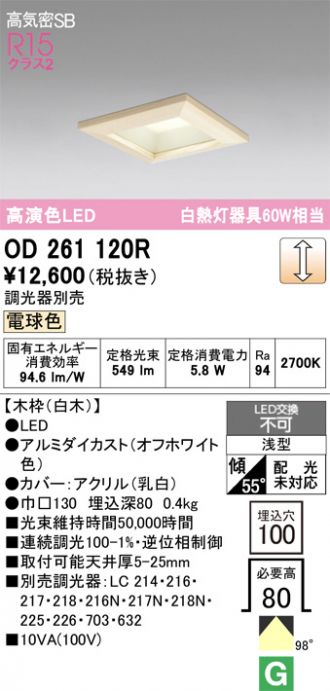 OD261120R
