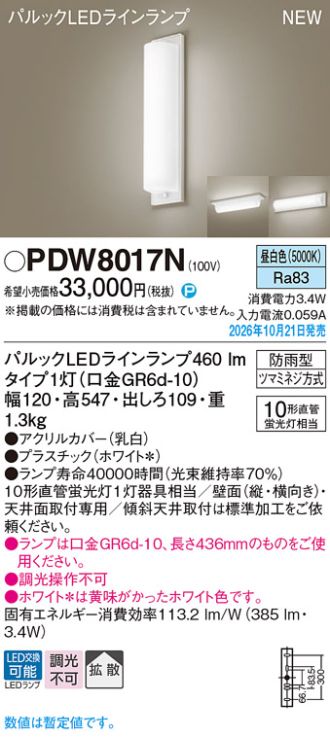 PDW8017N