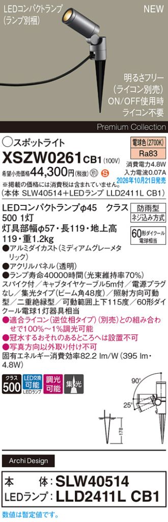 XSZW0261CB1