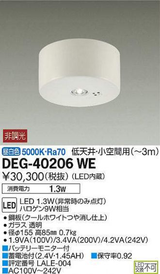 DEG-40206WE