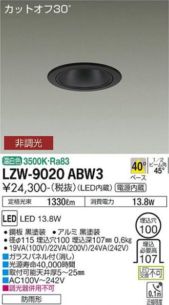 LZW-9020ABW3