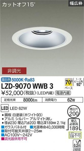 LZD-9070WWB3