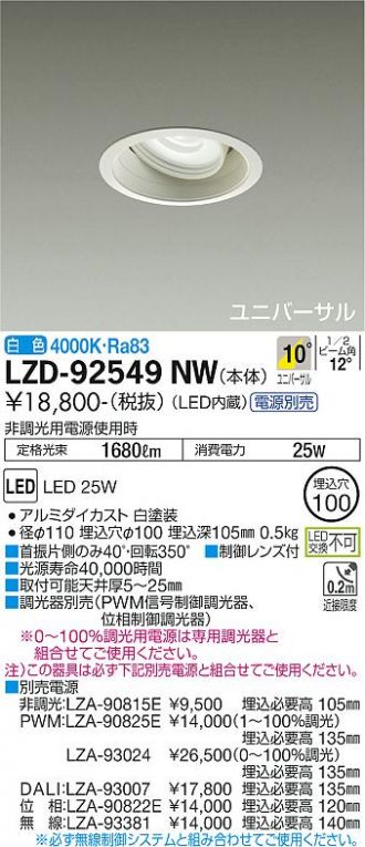 LZD-92549NW