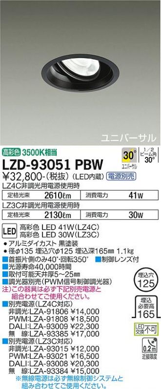 LZD-93051PBW