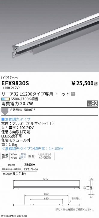 EFX9830S