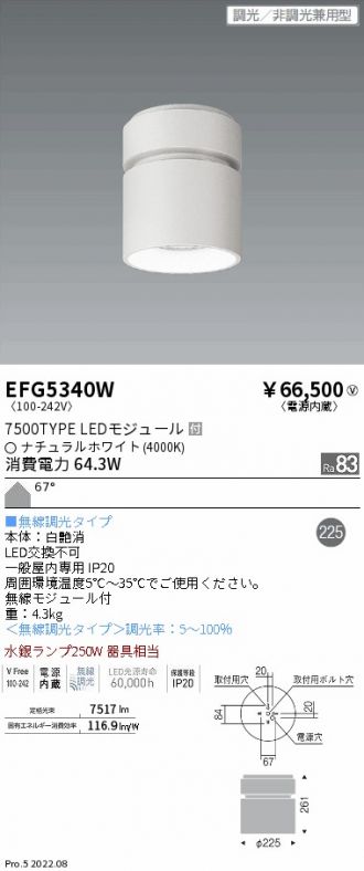 EFG5340W