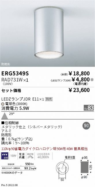 ERG5349S-RAD731W