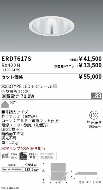 ERD7617S-RX422N
