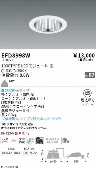 EFD8998W