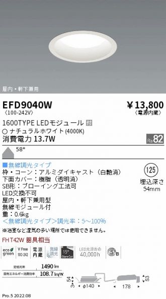 EFD9040W