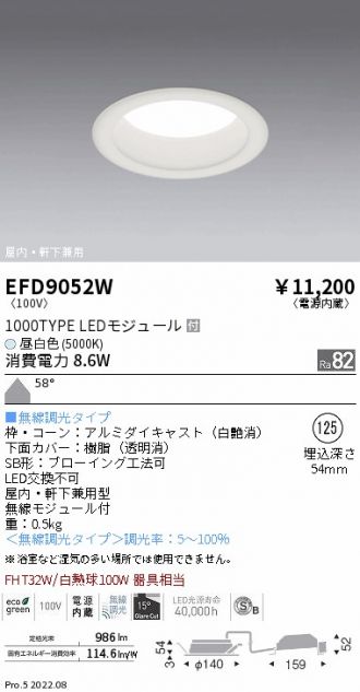 EFD9052W