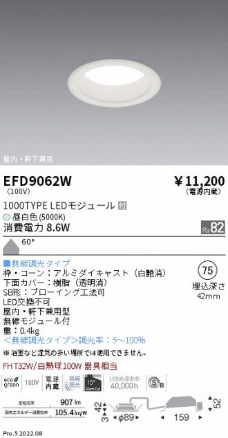 EFD9062W