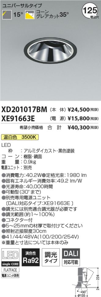 XD201017BM-XE91663E