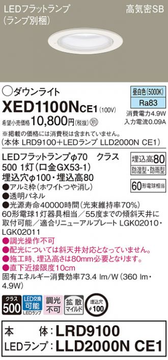 XED1100NCE1