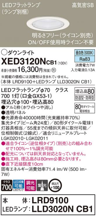 XED3120NCB1