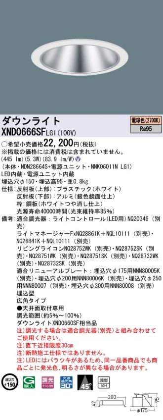 XND0666SFLG1