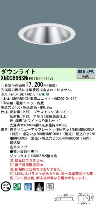 XND0666SNLE9