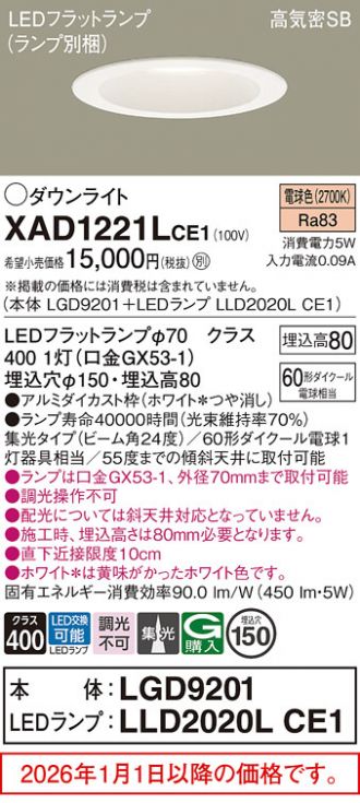 XAD1221LCE1