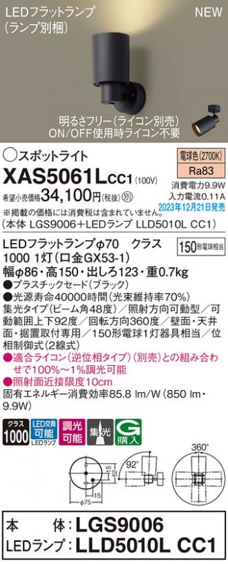 XAS5061LCC1